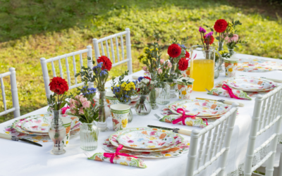 Apparecchiatura tavola primaverile: i consigli per allestire una tavola in fiore